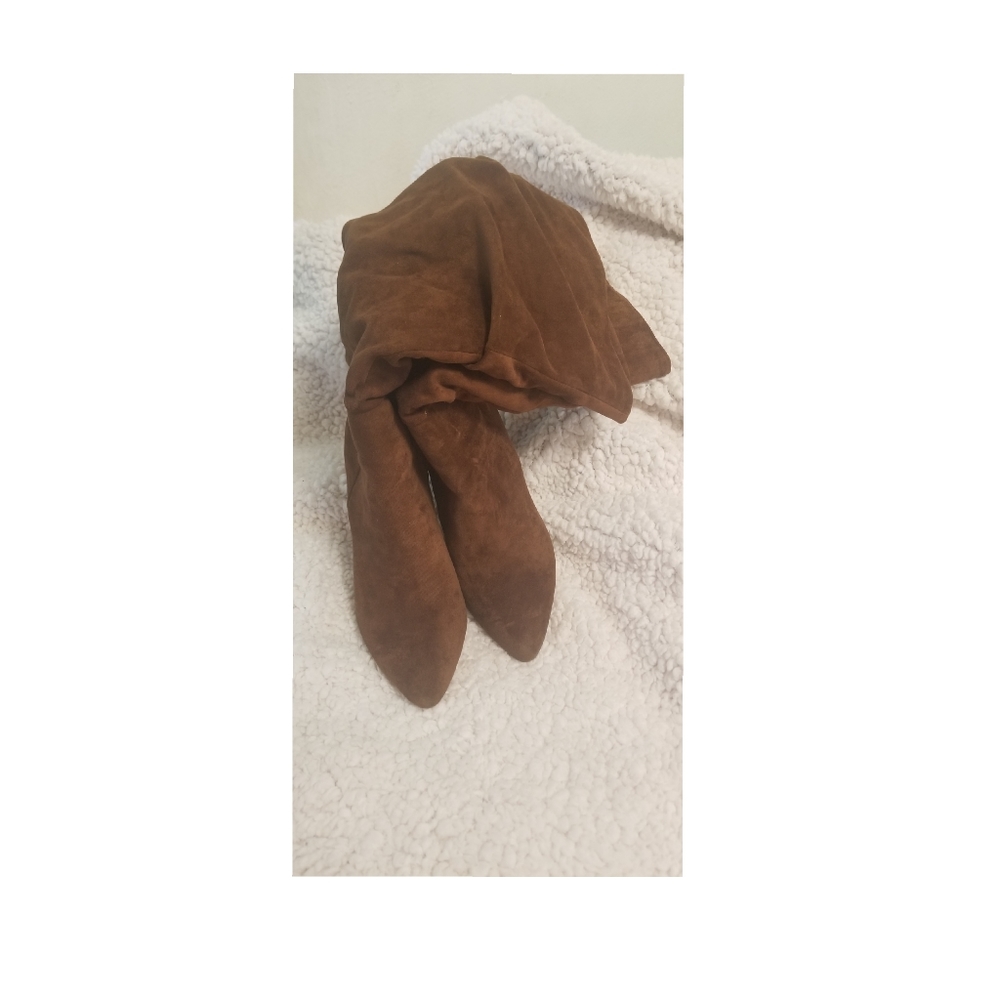 Scoop Brown mid calf boots